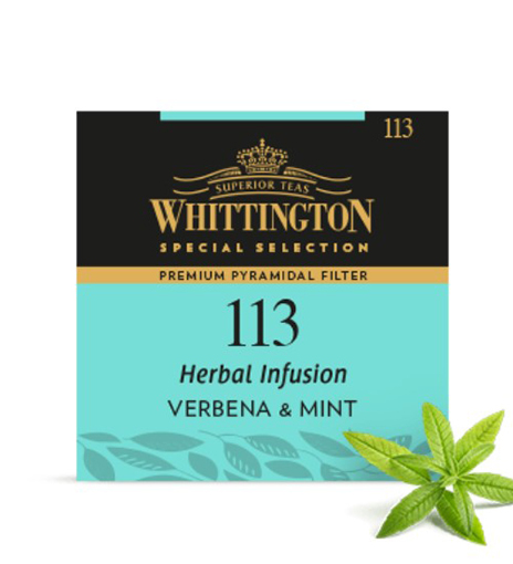 Whittington Pyramid Herbal Tea Verbena Mint